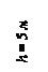 : h = 5 