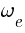 : : : {{omega}_e}