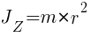 : : : J_Z=m*r^2